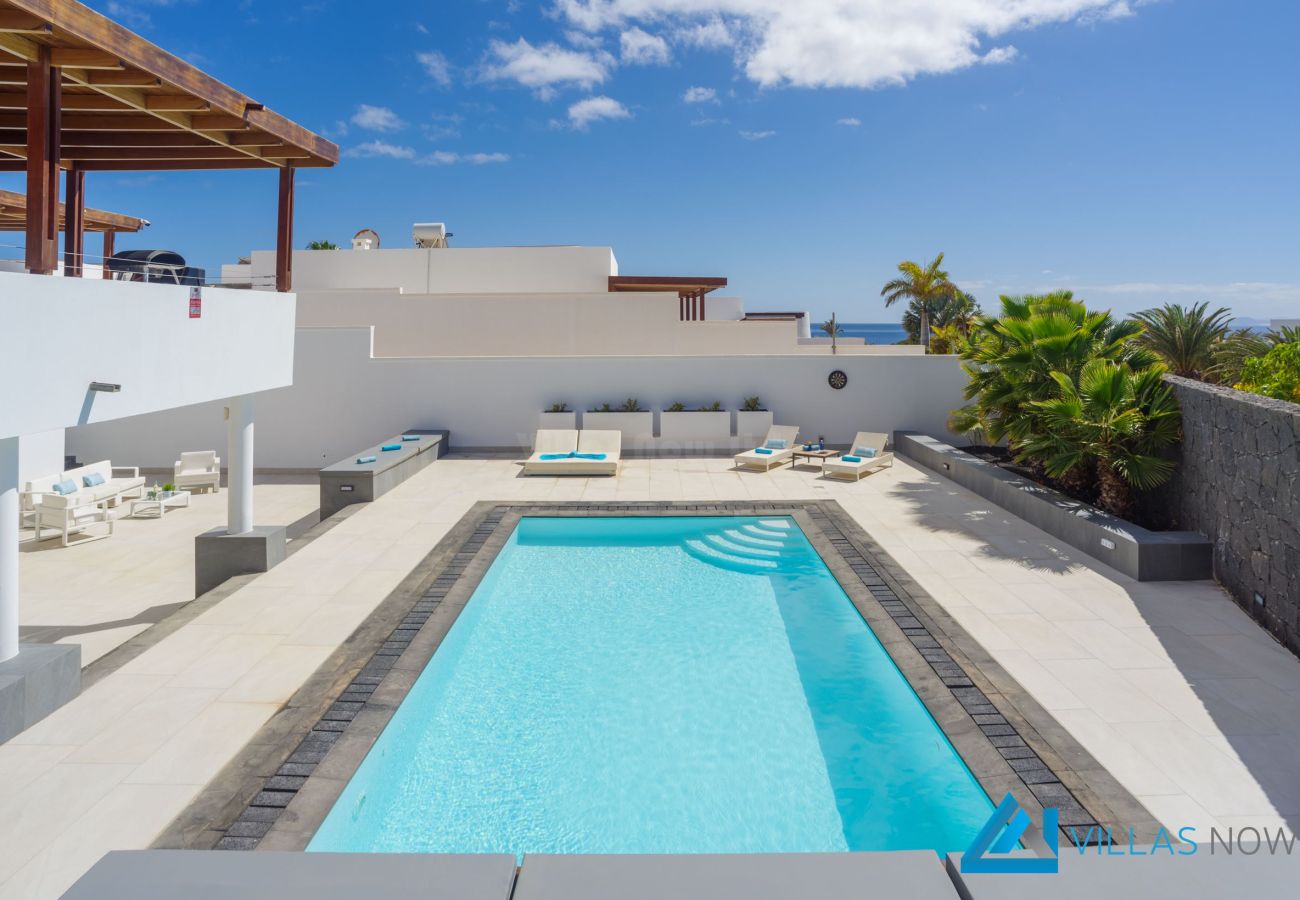 Villa Vista Del Mar - Puerto Calero -Pool & Garden